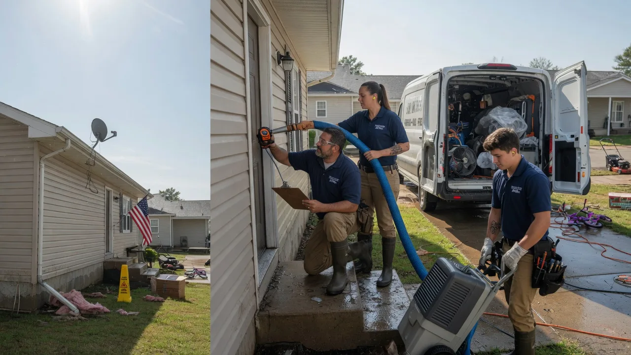 Ceiling Water Damage Restoration in Sorrento, LA near me